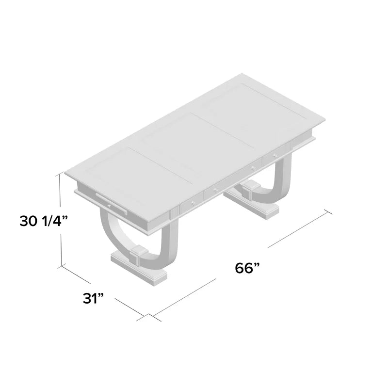 Sleek and Stylish Desk with Ample Storage and Spacious Surface