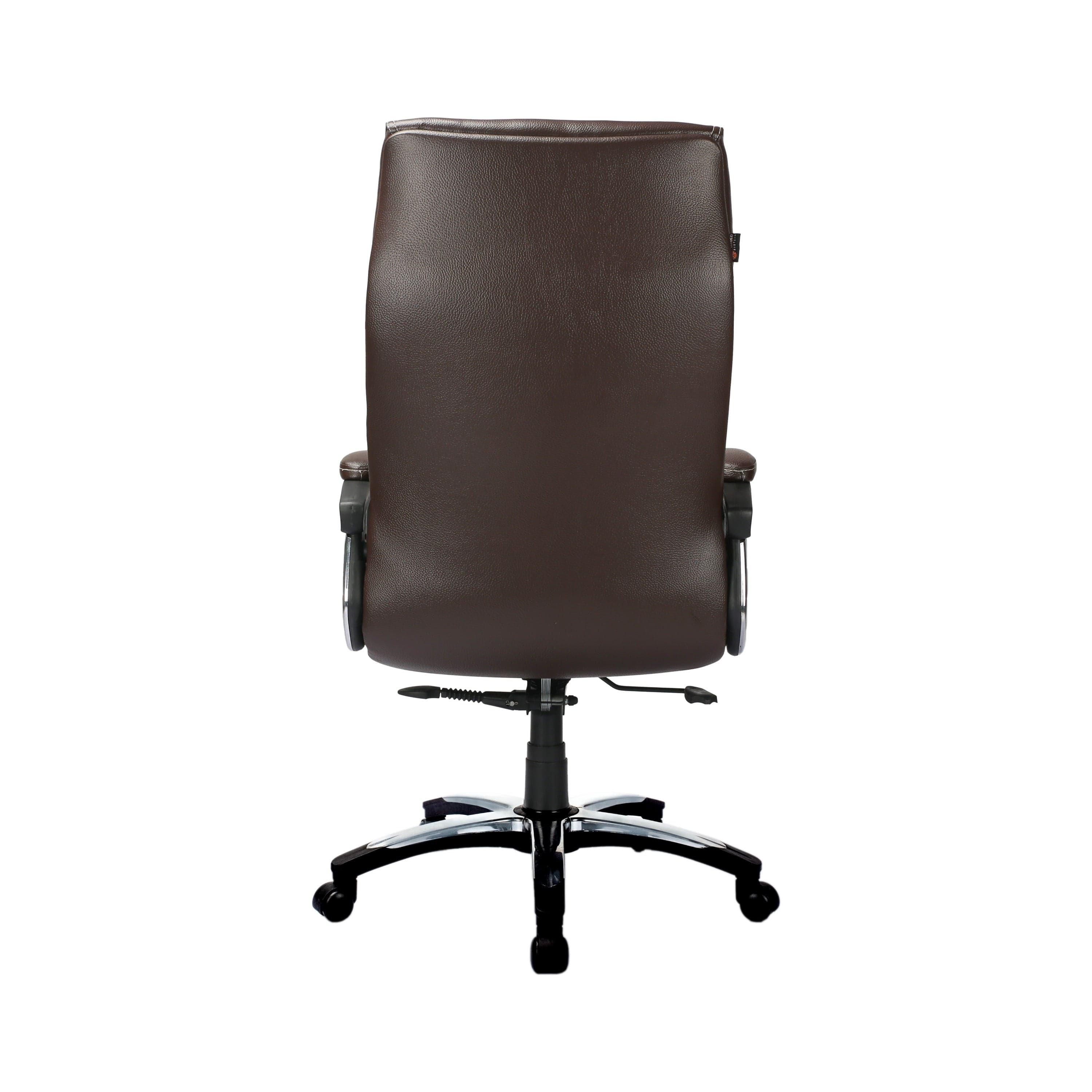 Adiko High back Executive Chair in Brown - Ouch Cart 