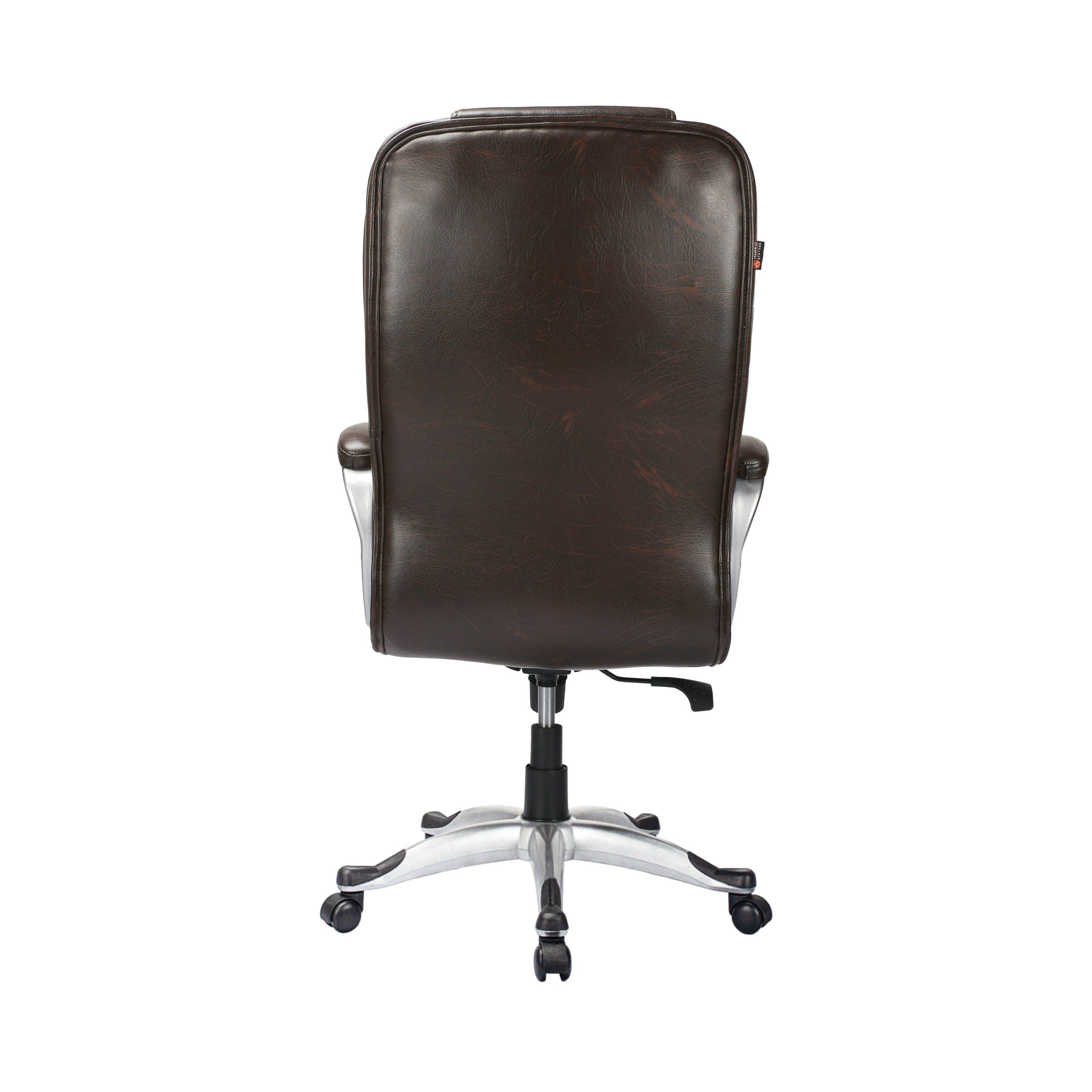 Adiko High Back Executive Chair in Brown - Ouch Cart 