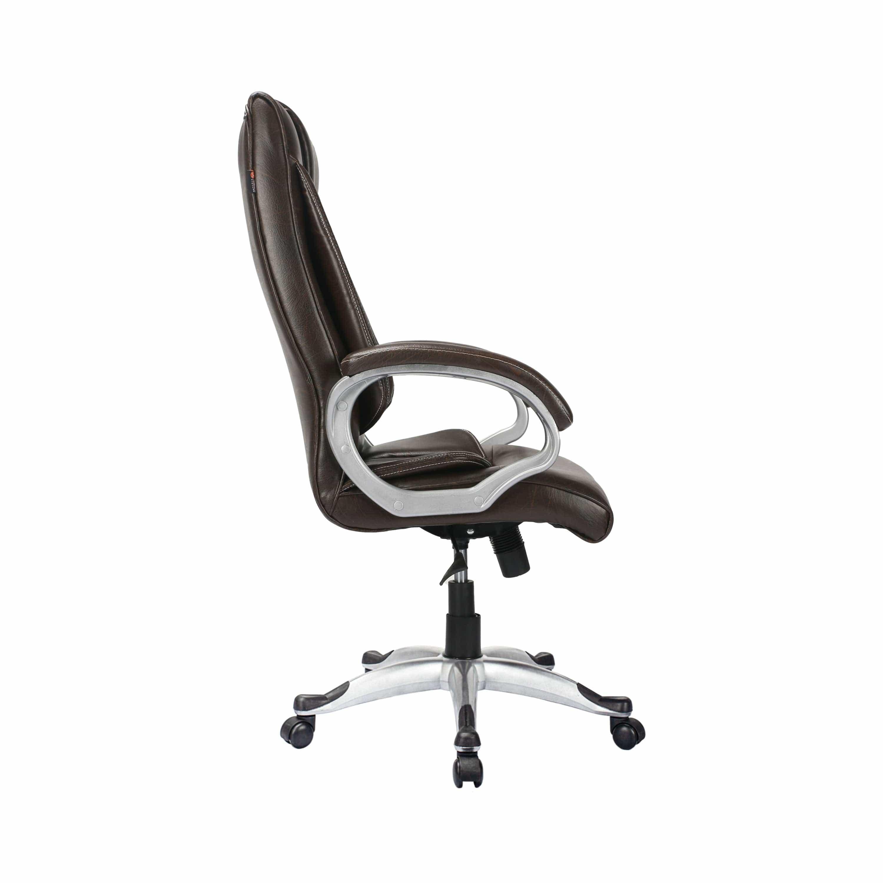 Adiko High Back Executive Chair in Brown - Ouch Cart 