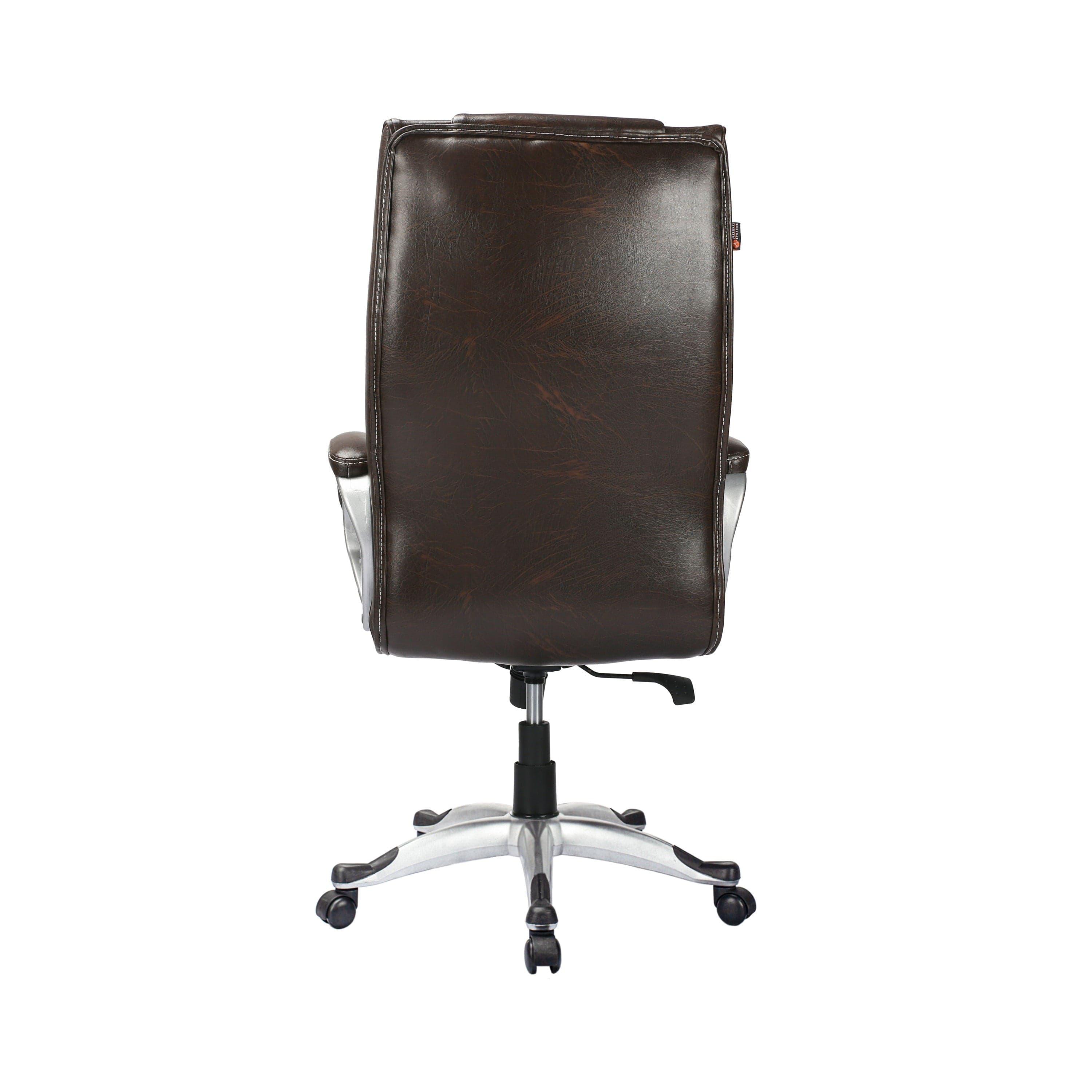 Adiko High Back Executive Chair in Brown - Ouch Cart 