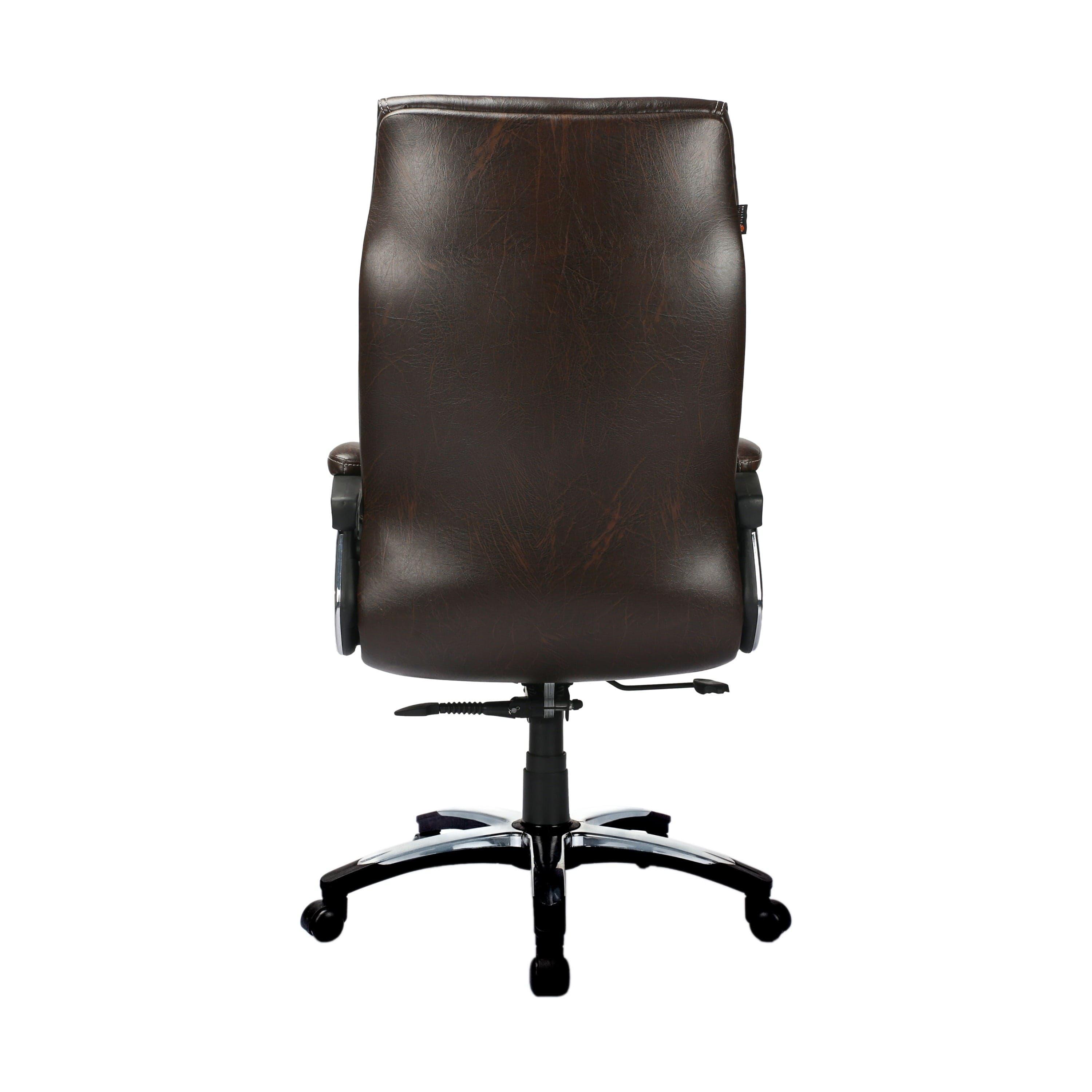 Adiko High back Executive Chair in Brown - Ouch Cart 