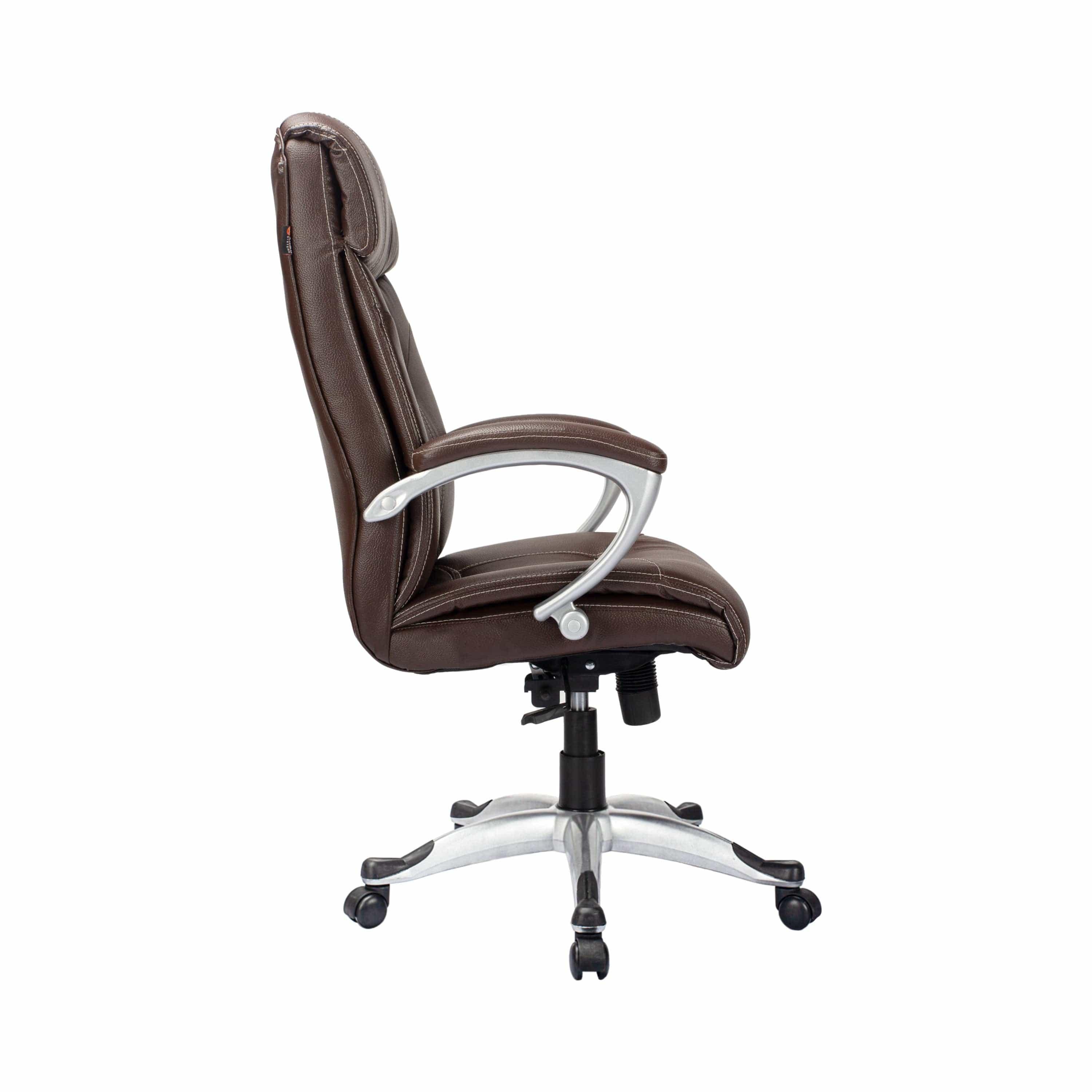 Adiko High Back Director Chair in Brown - Ouch Cart 