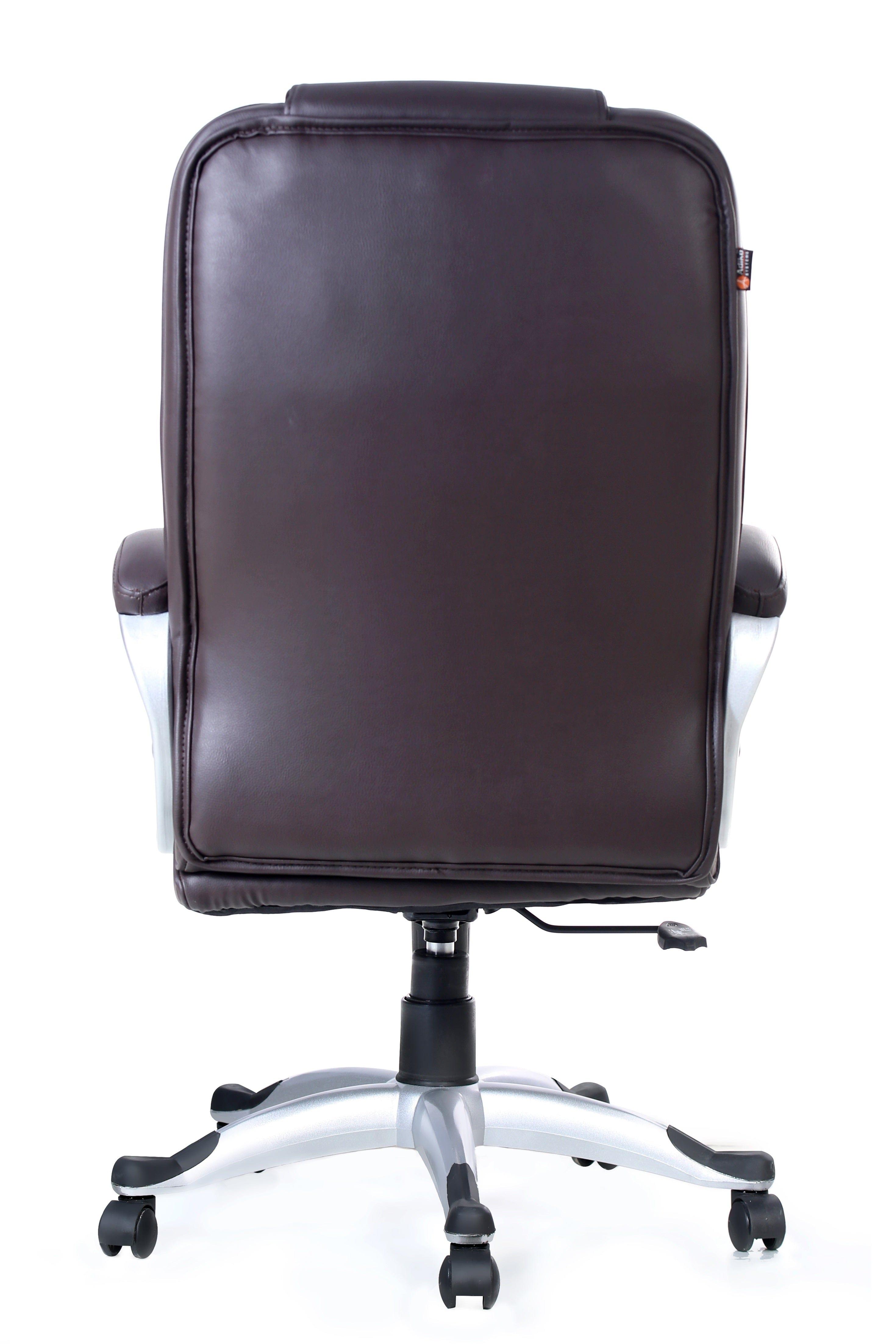 Smart Executive Chair in Brown Colour by Adiko Systems - Ouch Cart 