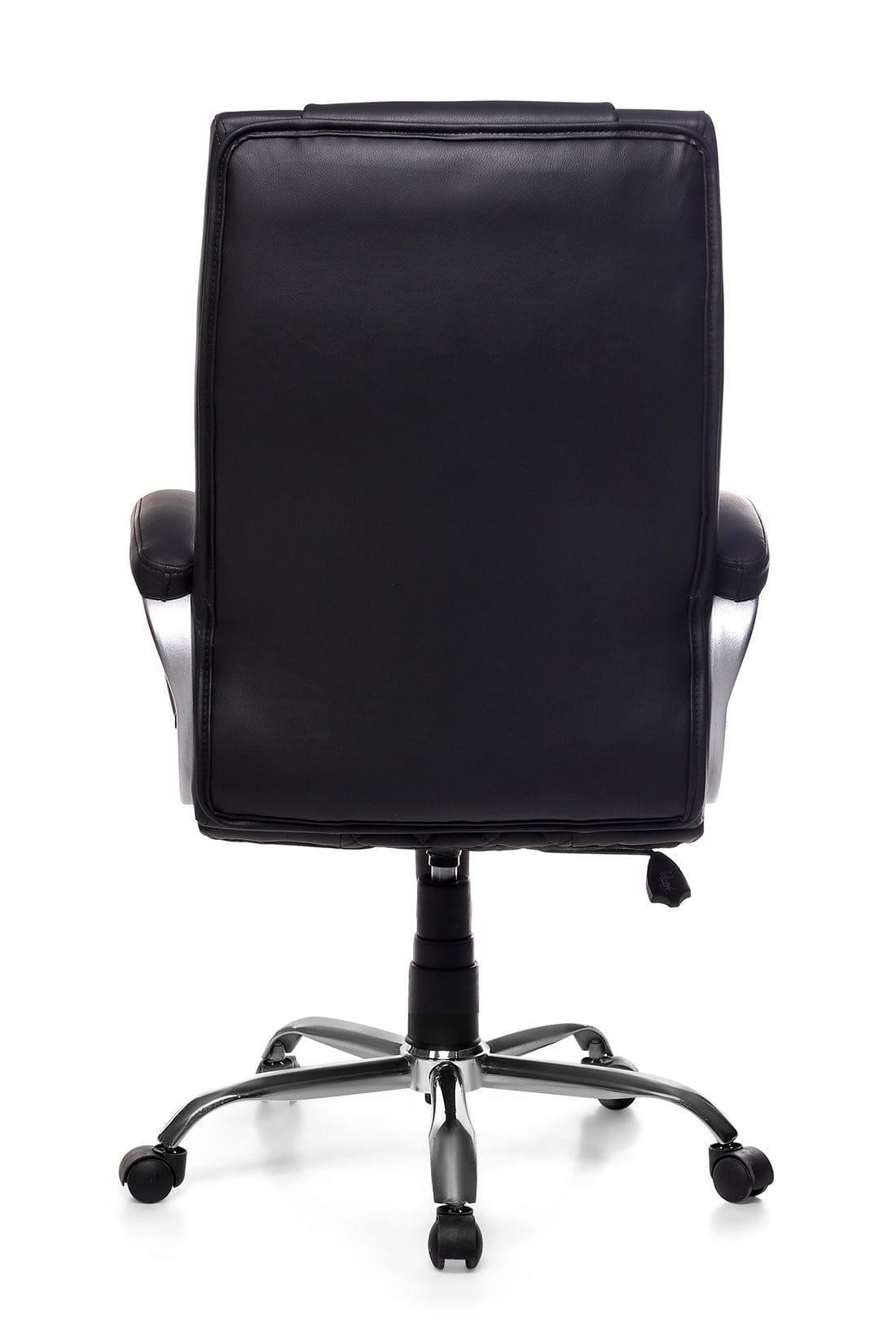 Adiko Sleek Executive Revolving Office Chair in Black - Ouch Cart 