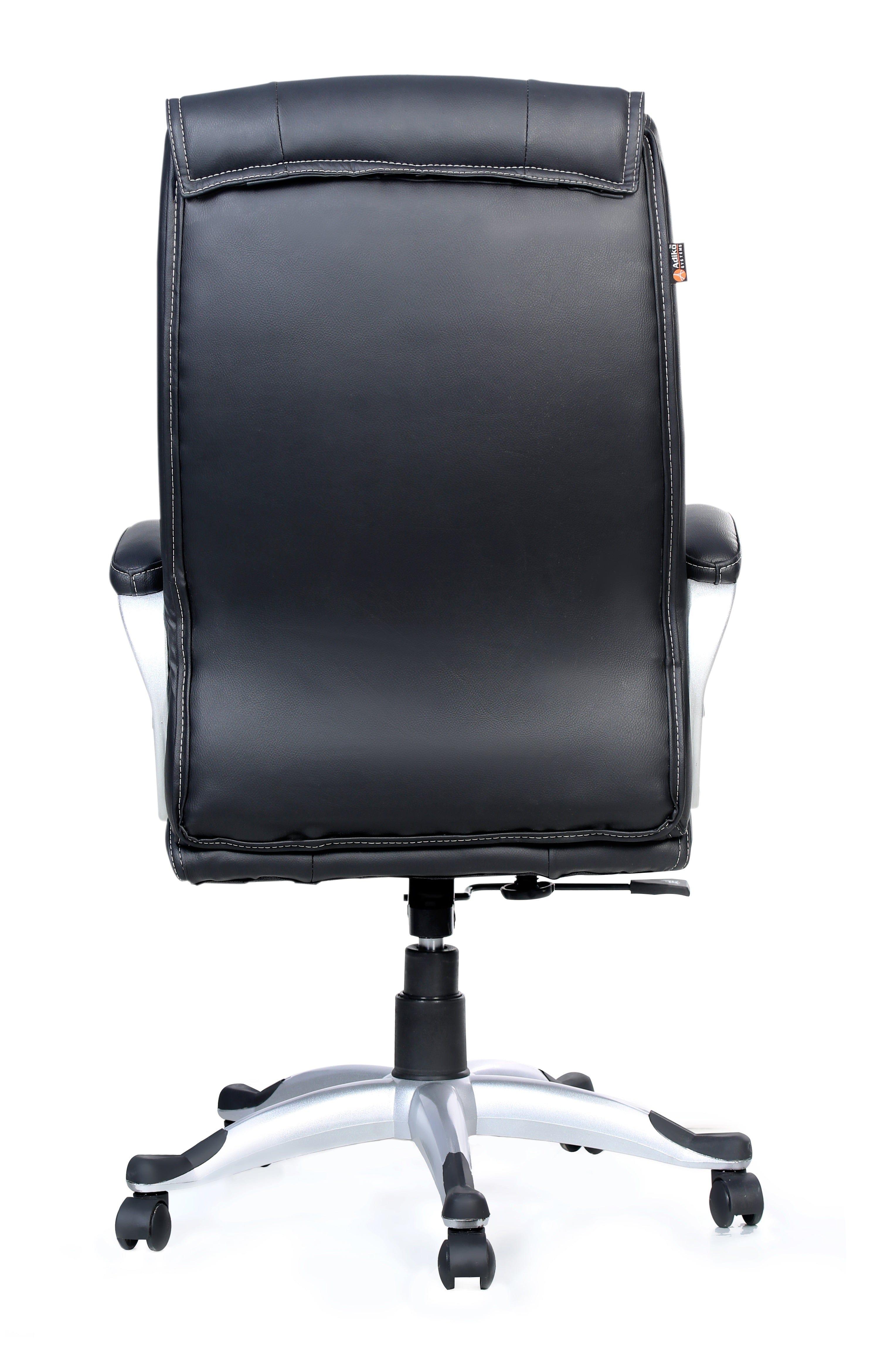 Executive Chair in Black Colour by Adiko Systems - Ouch Cart 