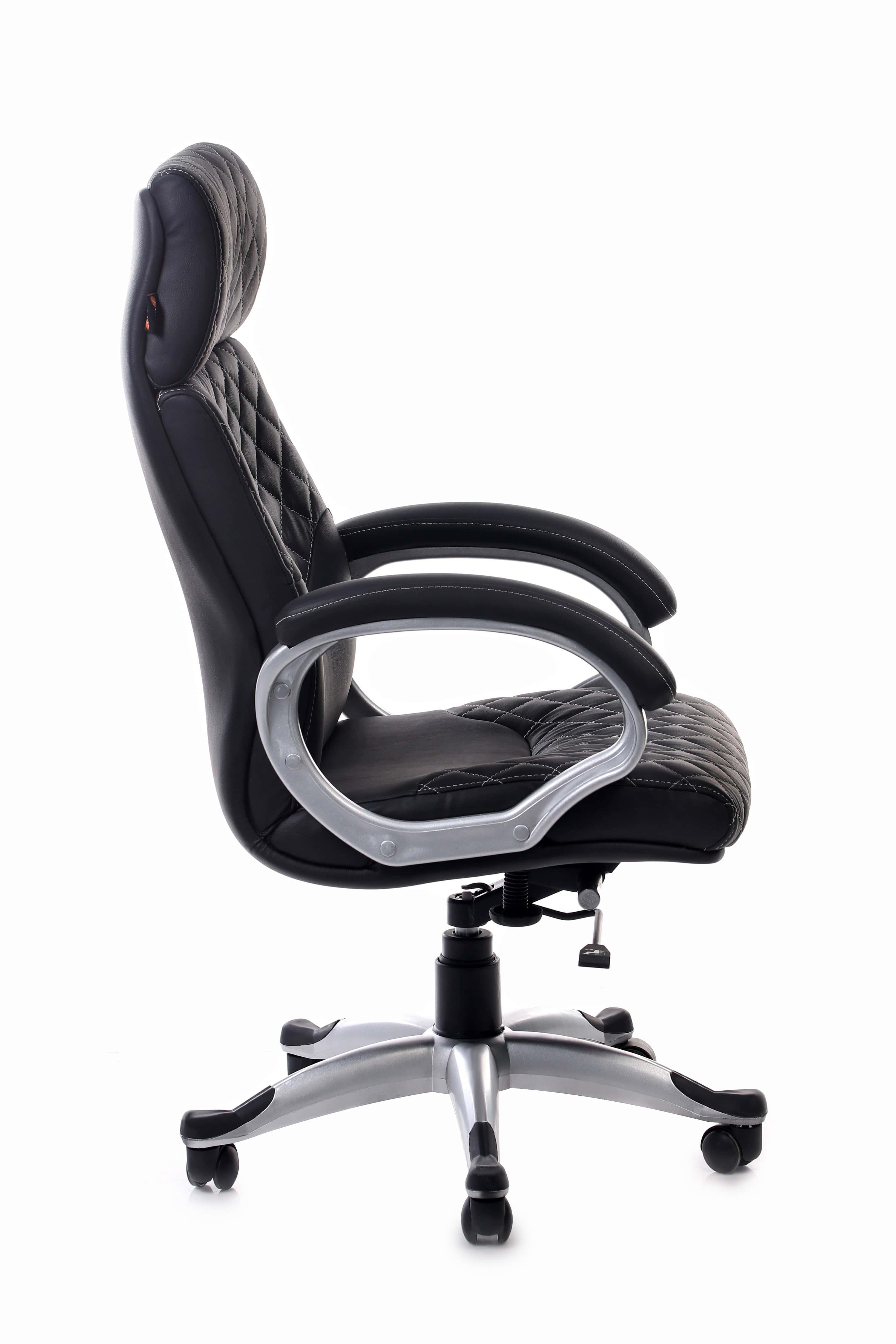 Adiko High Back Executive Revolving Office Chair in Black