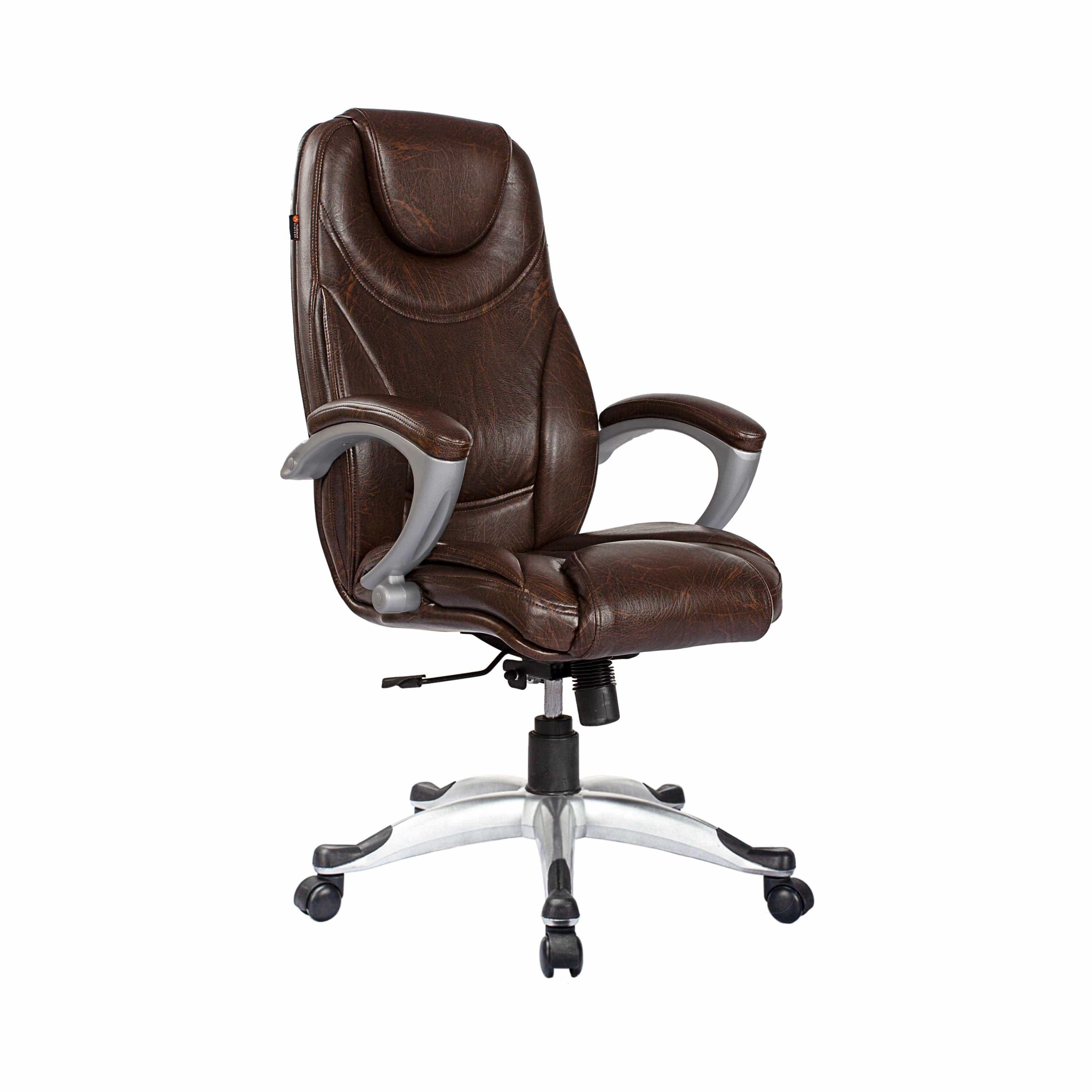 Adiko Designer Executive Chair in Brown - Ouch Cart 