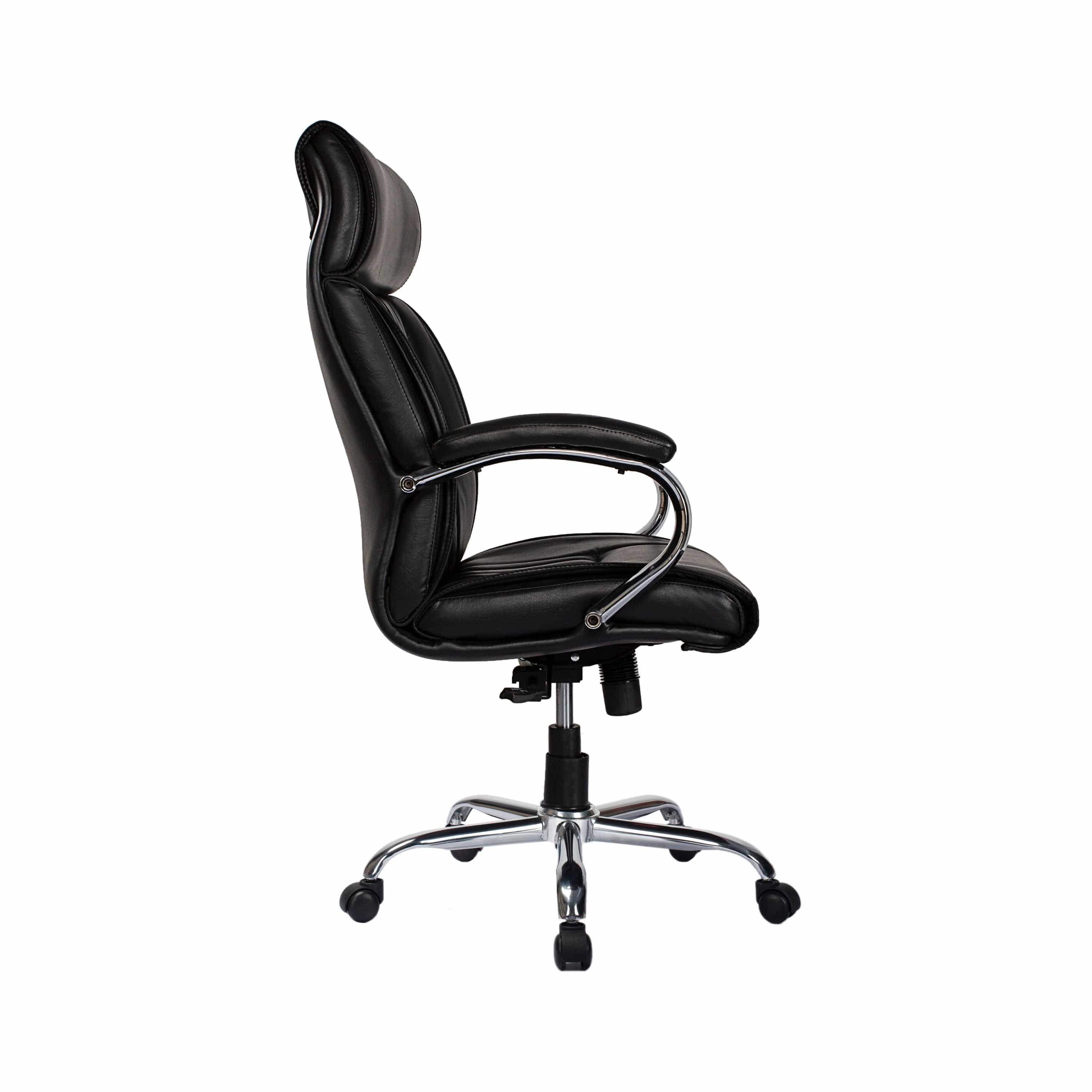 Adiko Stylish High Back Executive Chair in Black - Ouch Cart 