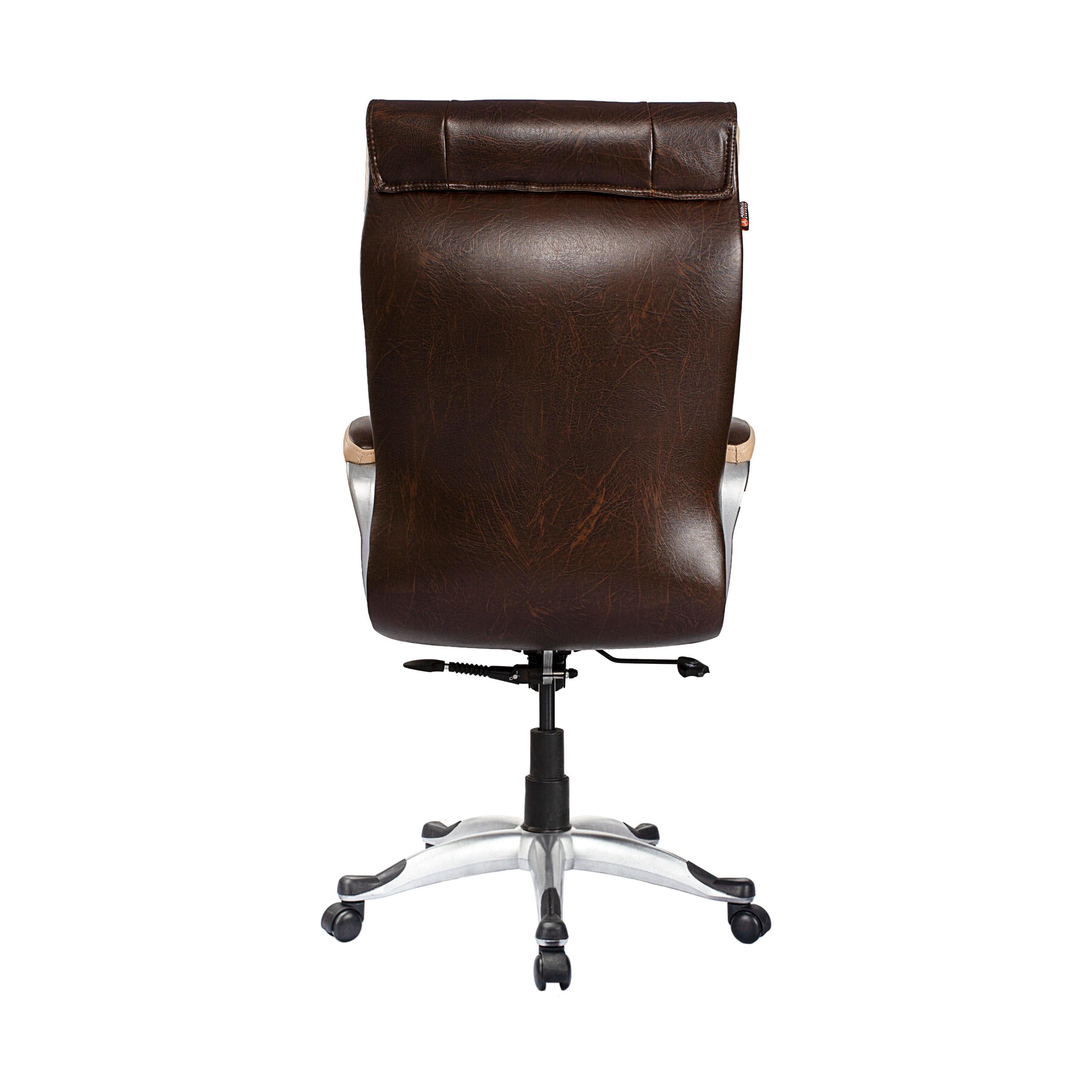 Adiko Designer Executive Chair in Brown - Ouch Cart 