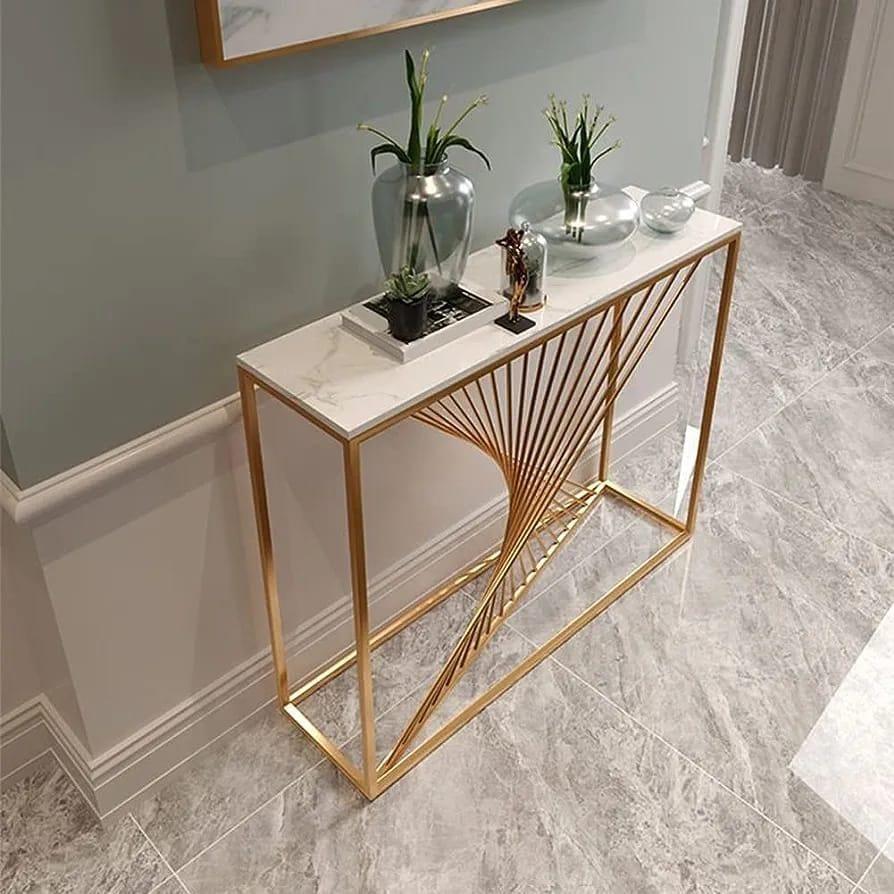 Tulisa Twisted Console Table - Ouch Cart 