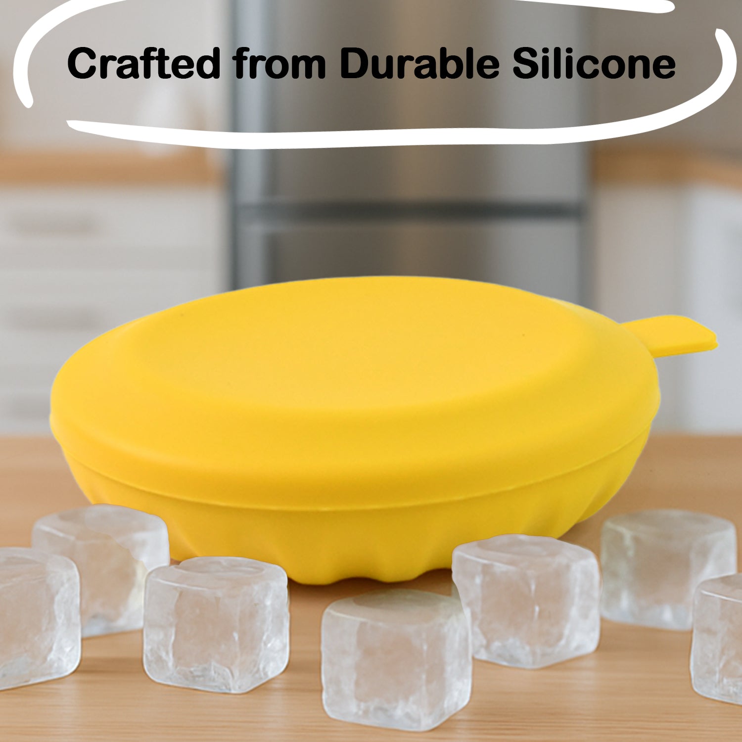 Ice Cube Tray With Lid Grid-16 (1 Pc)
