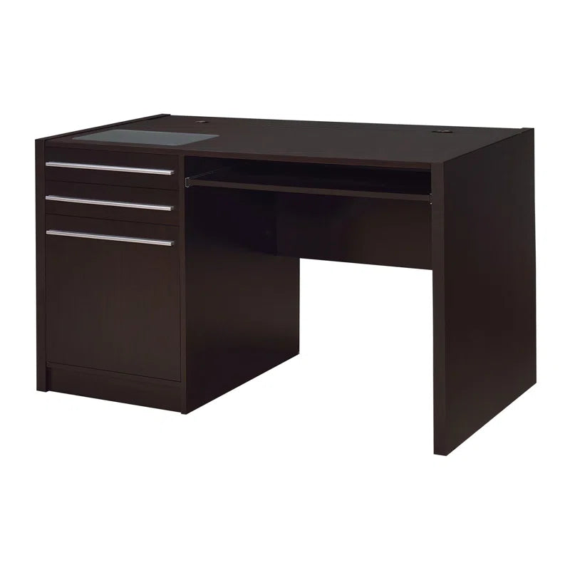 46.85'' W Rectangle Computer Desk in Cappuccino