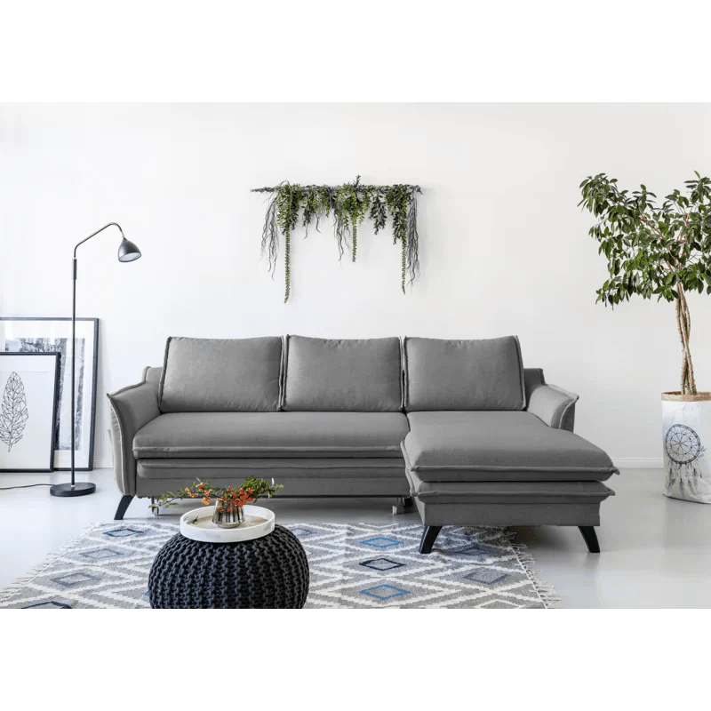 Yuri 2 - Piece Upholstered Corner Sofa - Ouch Cart 
