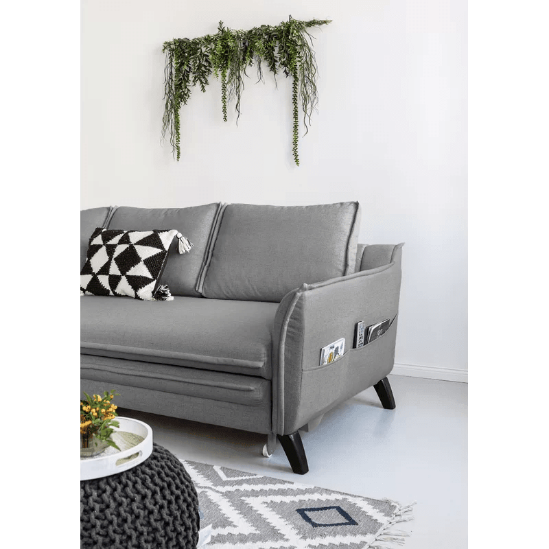 Yuri 2 - Piece Upholstered Corner Sofa - Ouch Cart 