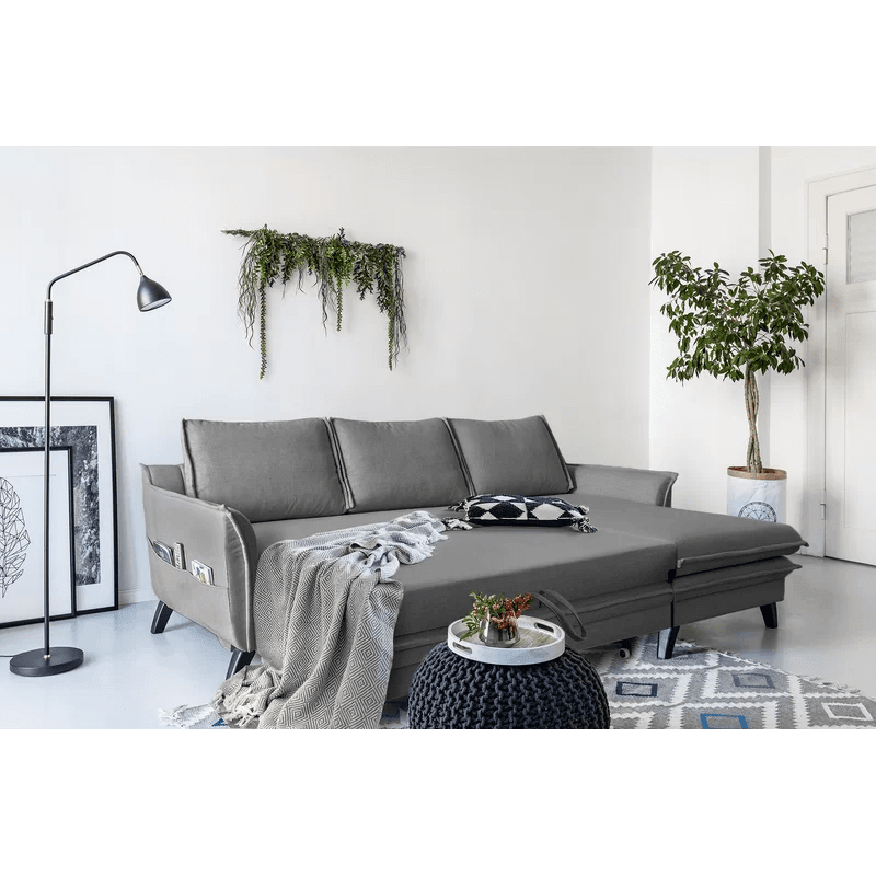 Yuri 2 - Piece Upholstered Corner Sofa - Ouch Cart 