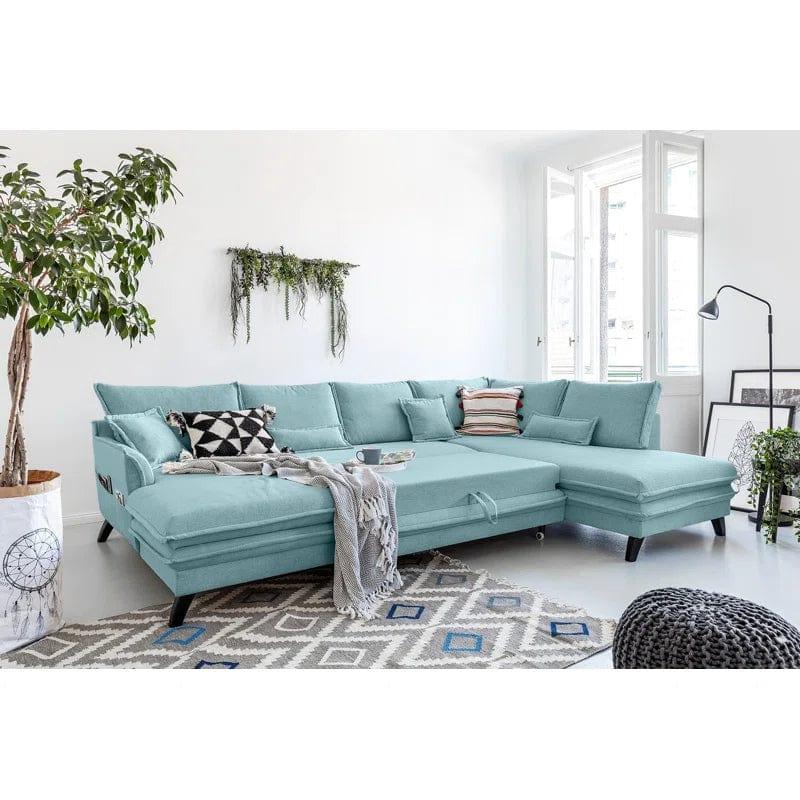 Yuri Upholstered Corner Sofa for Living Room - Ouch Cart 