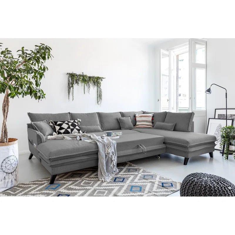 Yuri Upholstered Corner Sofa for Living Room - Ouch Cart 