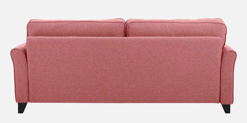 Fabric 3 Seater Sofa In Pink Colour - Ouch Cart 