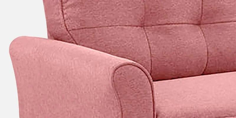 Fabric 3 Seater Sofa In Pink Colour - Ouch Cart 