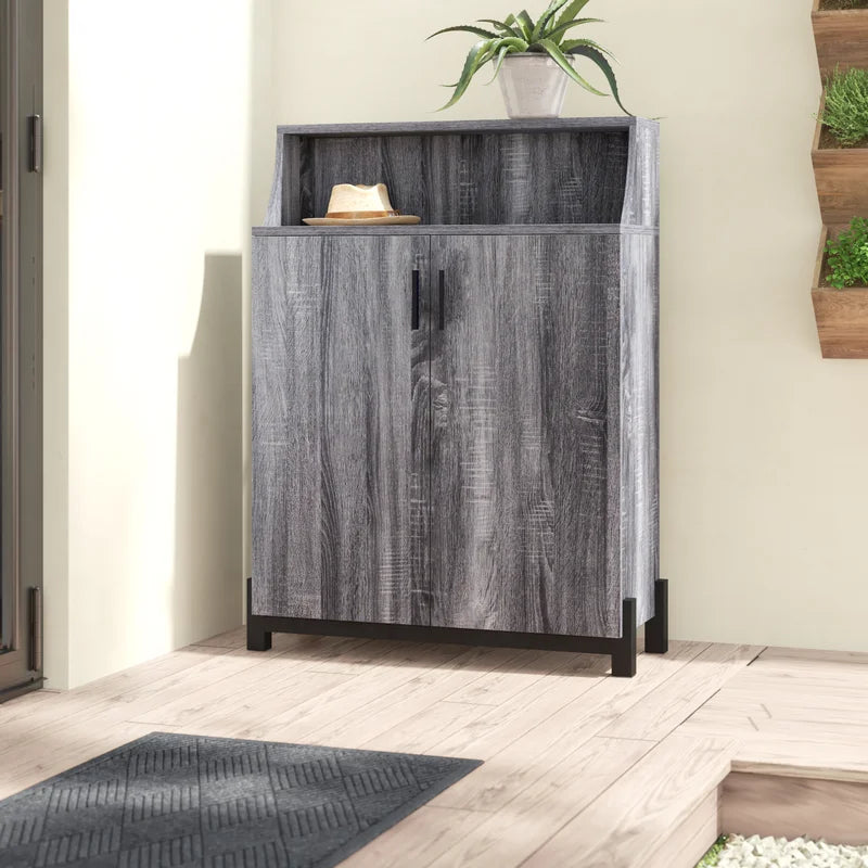 12 Pair Shoe Storage Cabinet