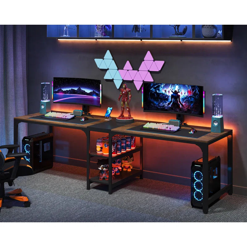 90.55'' W Rectangle Double Computer Desk