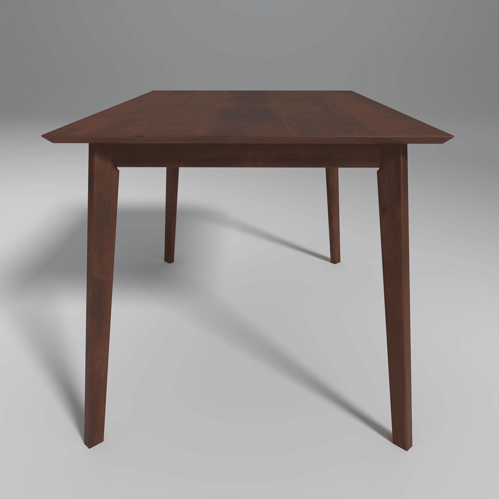 Ducasse Mango Wood Dining Table Set In Walnut