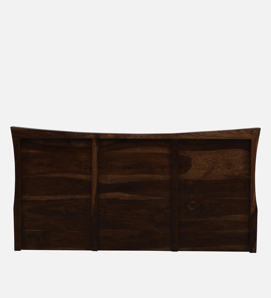 Sheesham Wood King Size Bed In Provincial Teak Finish With Drawer Storage