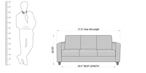 Rowena 3 Seater Sofa - Ouch Cart 