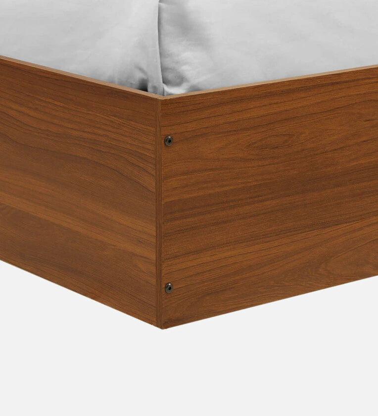 King Size Bed In Bali Teak Finish - Ouch Cart 