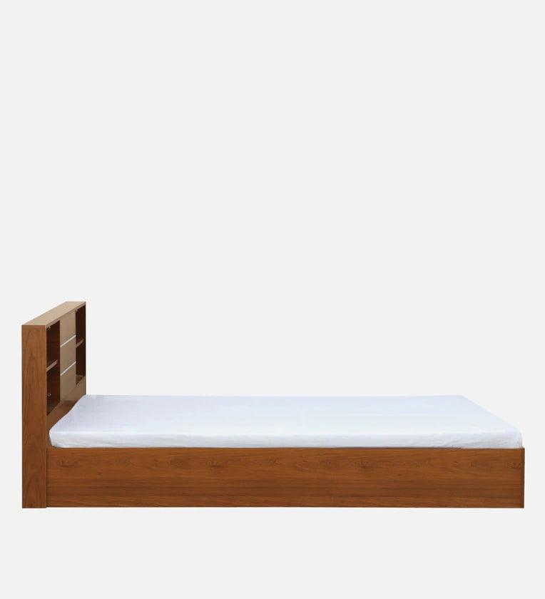 King Size Bed In Bali Teak Finish - Ouch Cart 