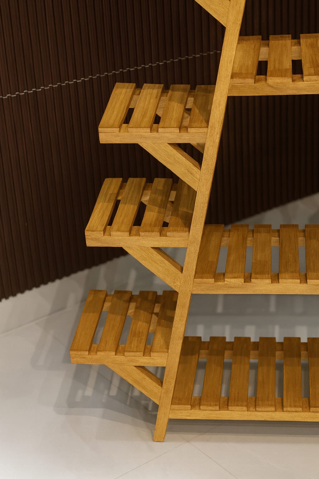 Bamboo Plant Shelf Stand 8 Tier for Indoor and Outdoor Use