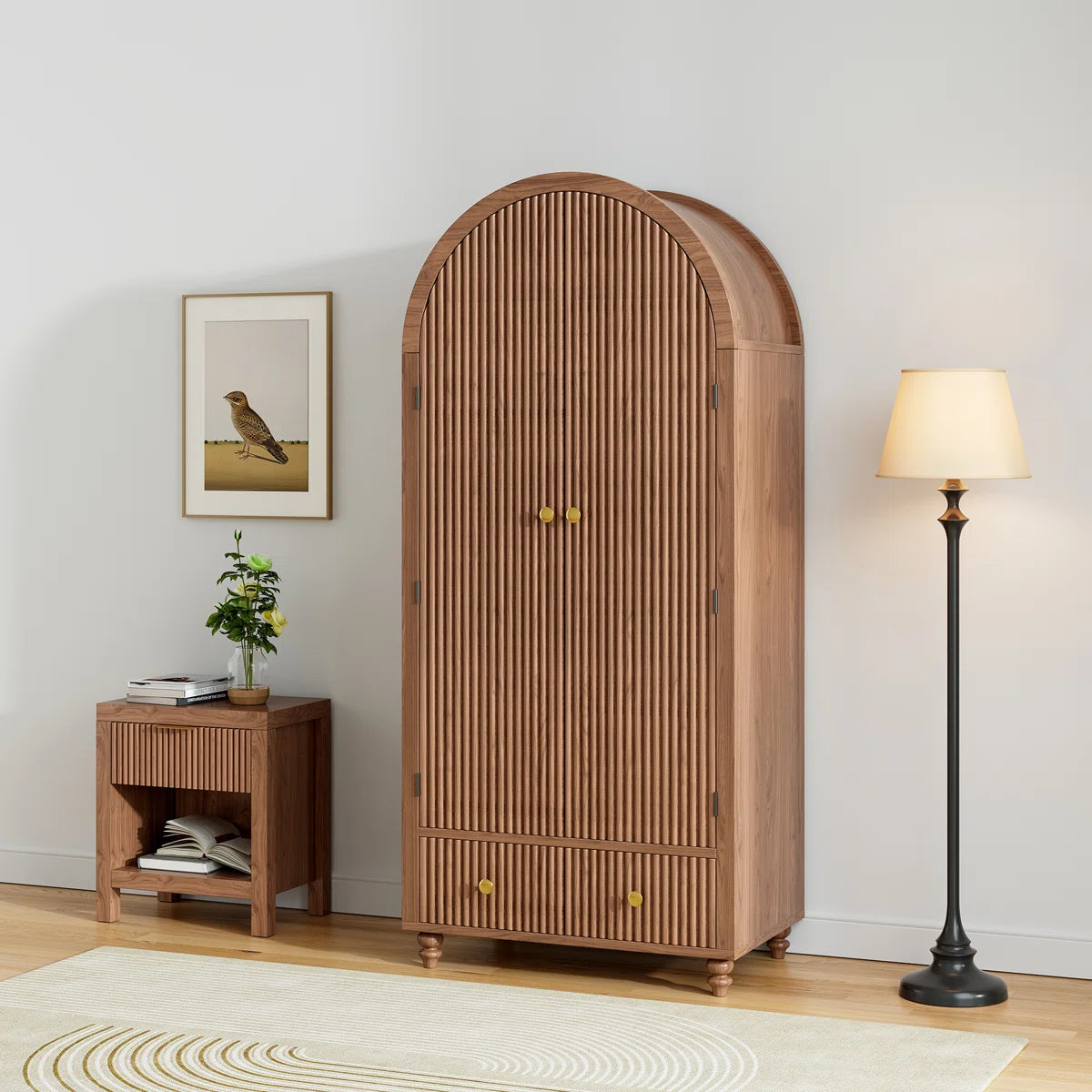 Manufactured Wood Armoire