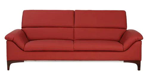 Alexey Bario 3 Seater Scratch Resistant Faux Leather Sofa - Ouch Cart 