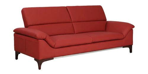 Alexey Bario 3 Seater Scratch Resistant Faux Leather Sofa - Ouch Cart 