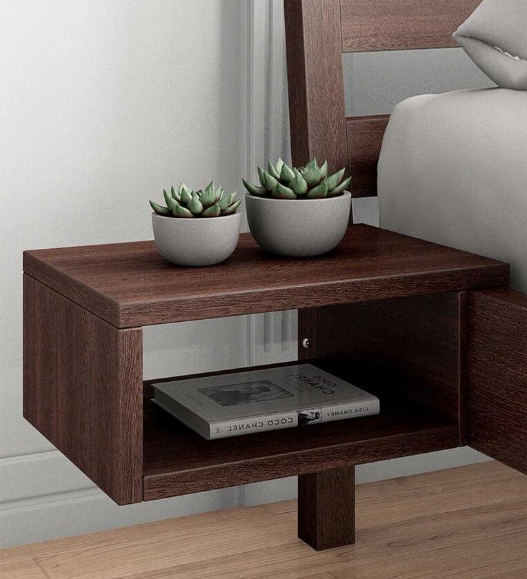 Fern Night Table in Brown Colour - Ouch Cart 