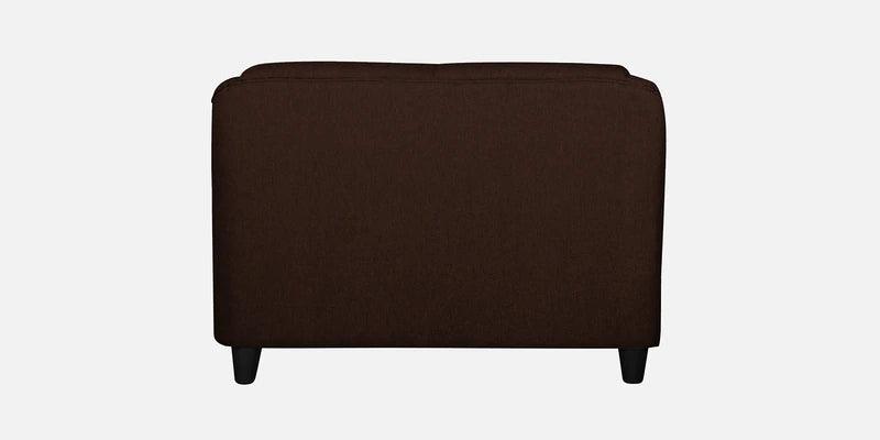 Fabric 2 Seater Sofa In Mahogany Colour - Ouch Cart 