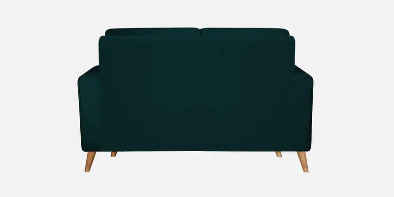 2 Seater Sofa In Velvet Emerald Green Colour - Ouch Cart 