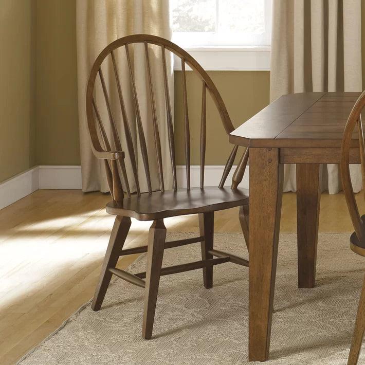 7 - Piece Extendable Solid Wood Dining Set - Ouch Cart 