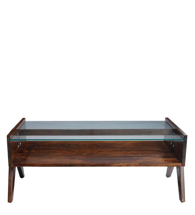 Coffee Table in Brown Colour - Ouch Cart 