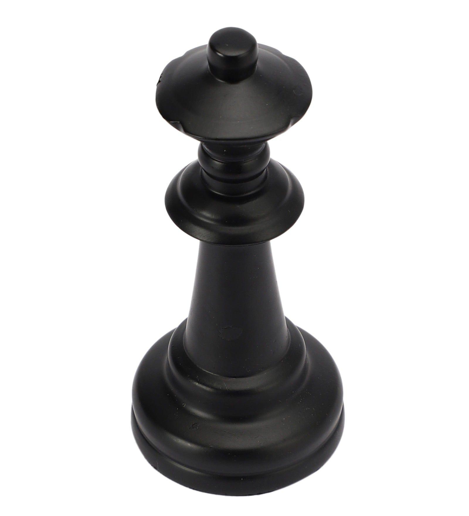 Black Chess Queen Showpiece, - Ouch Cart 