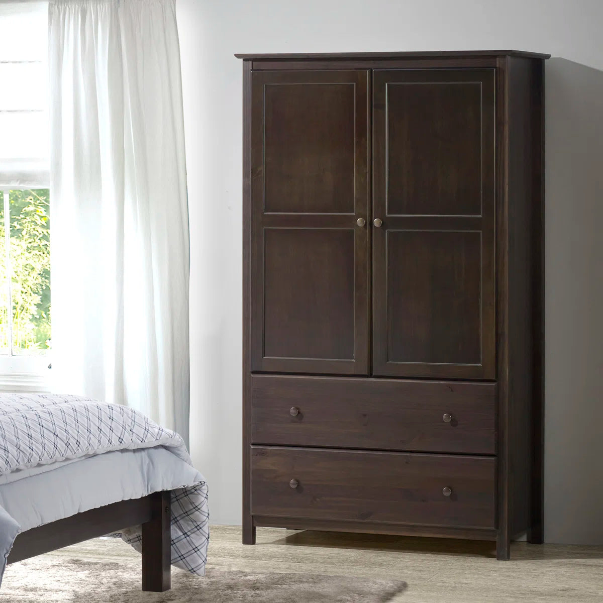 Shaker Solid Wood Armoire