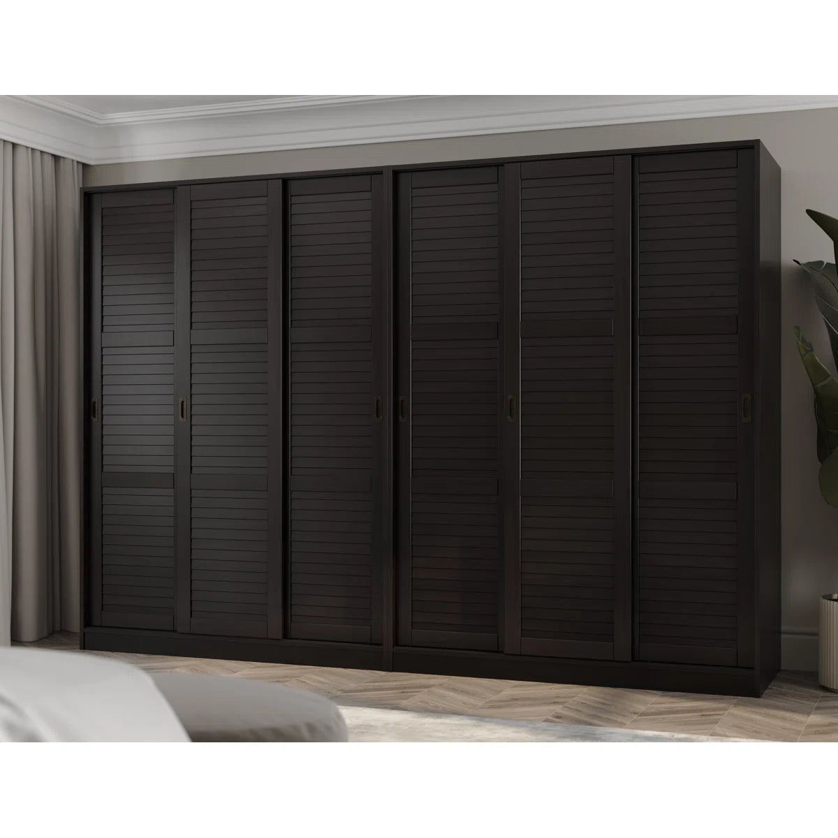 Portwin Solid Wood Armoire