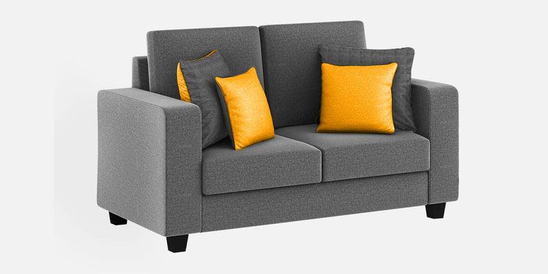 Fabric 2 Seater Sofa in Charcoal Grey Colour - Ouch Cart 