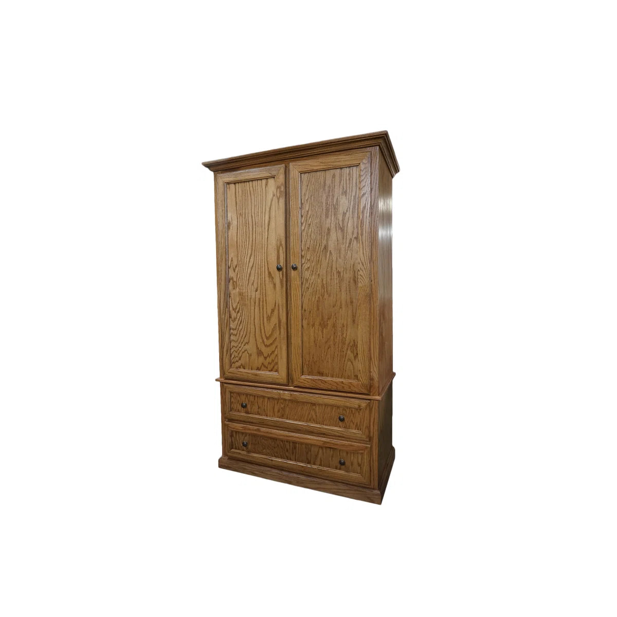 Modern Oak Solid Wood Wardrobe Armoir