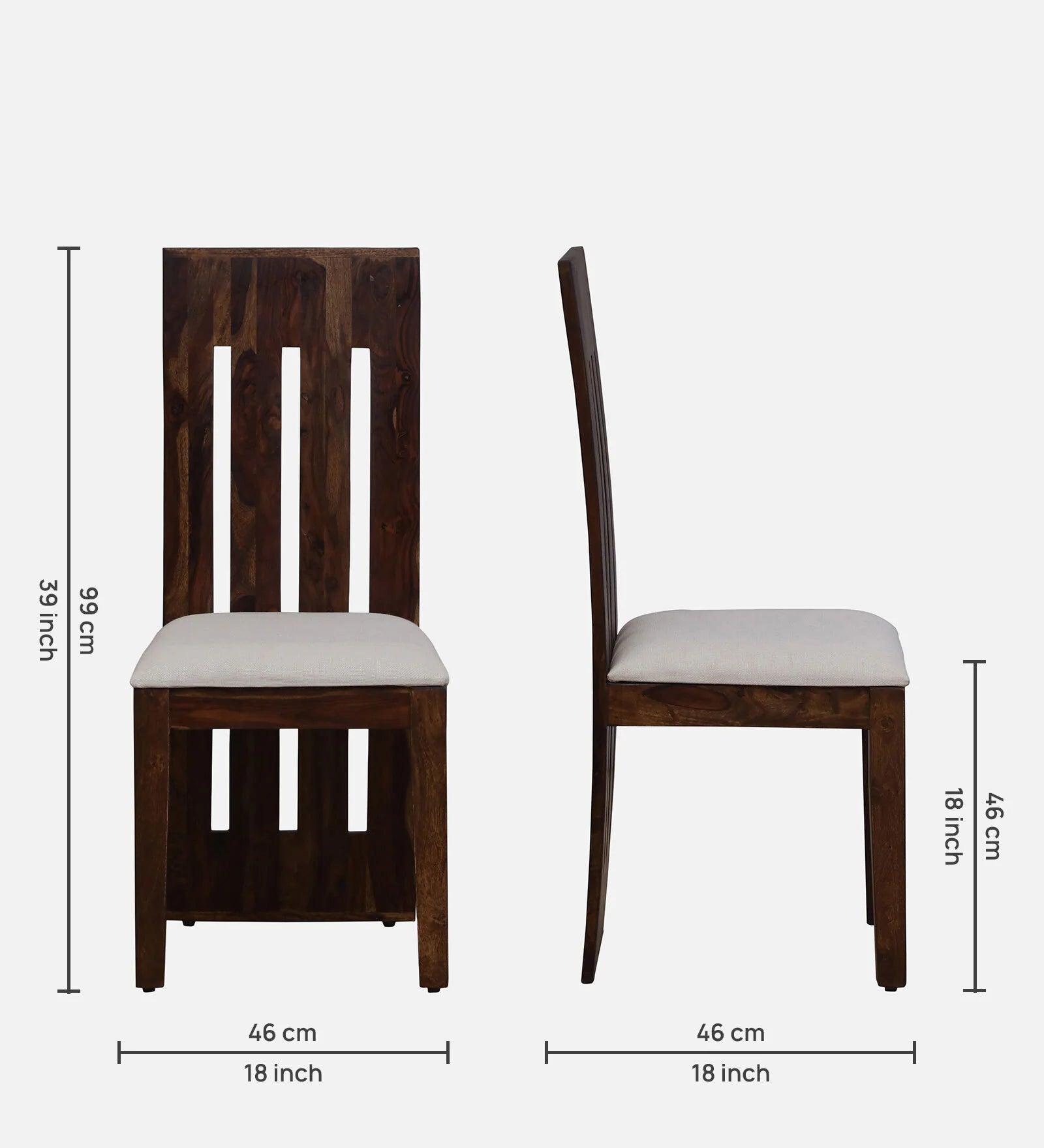 Sheesham Wood 6 Seater Dining Set In Scratch Resistant Provinical Teak Finish With Bench - Ouch Cart 