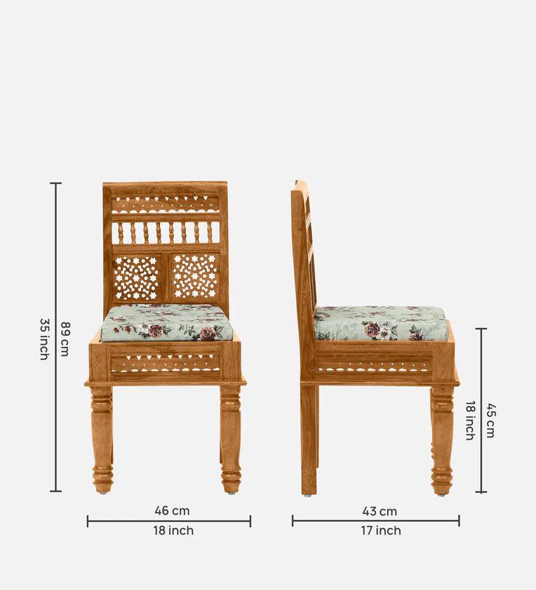 Sheesham Wood 6 Seater Dining Set In Scratch Resistant Rustic Teak Finish With Bench - Ouch Cart 