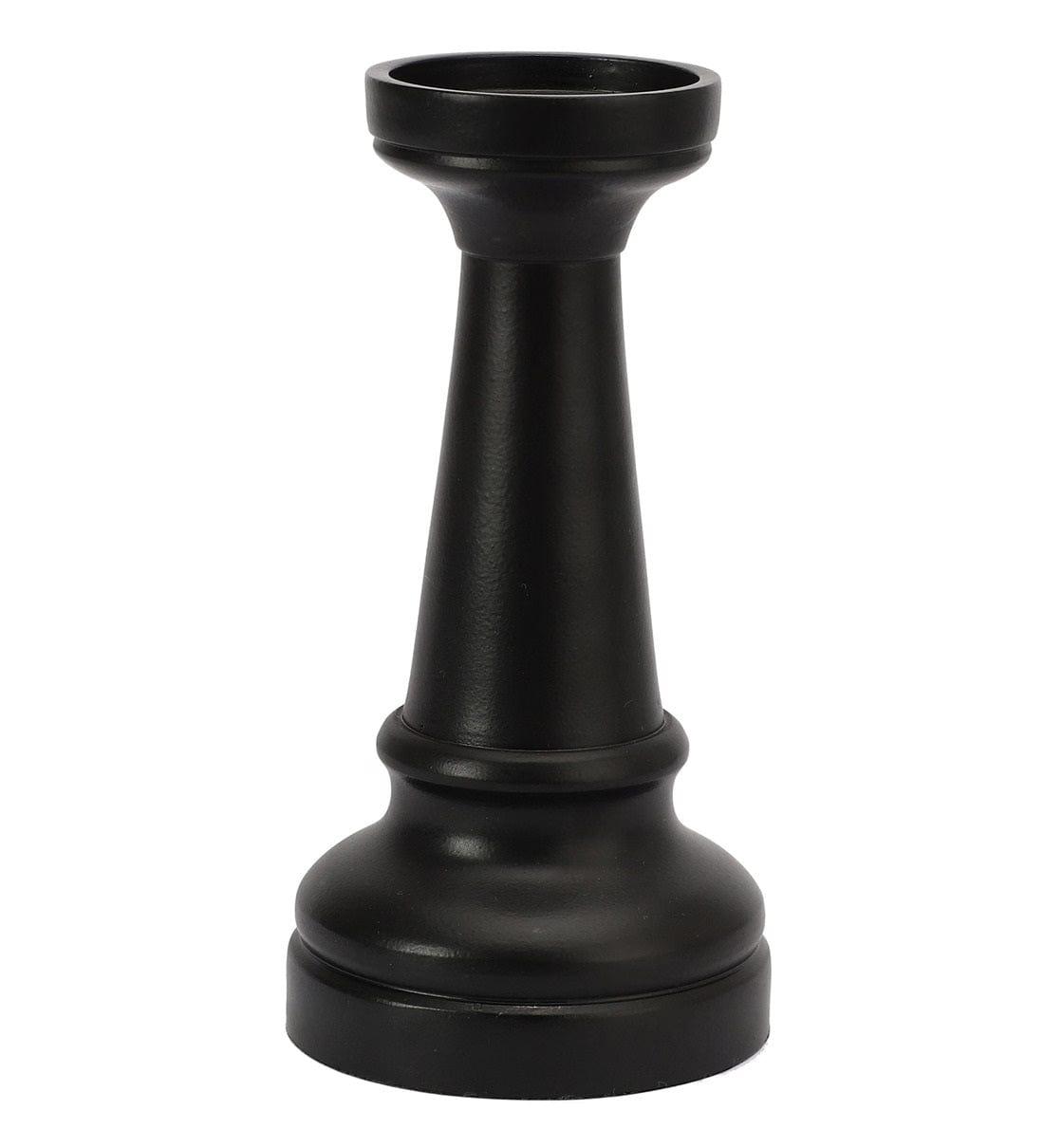 Chess Rook Black Showpiece, - Ouch Cart 