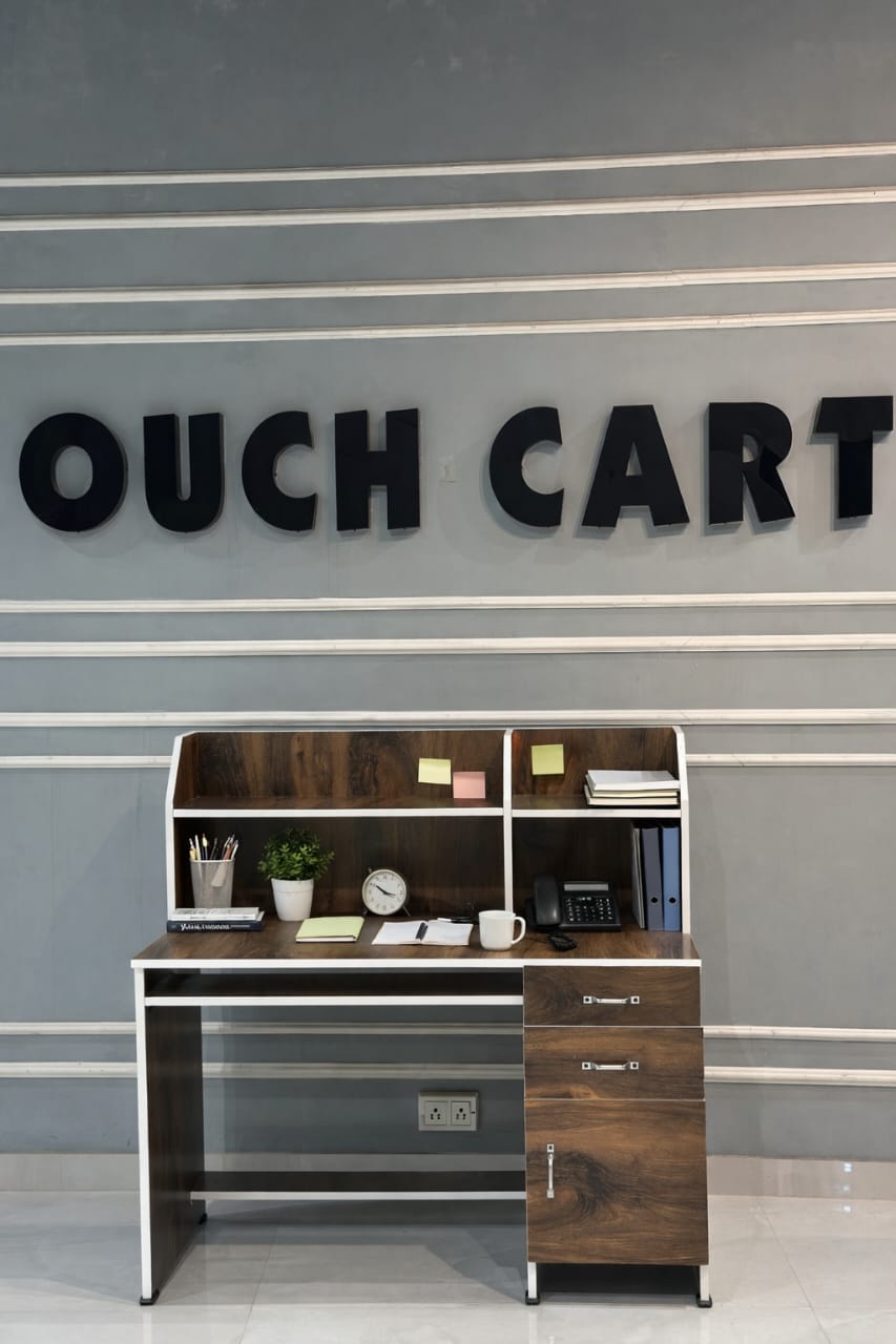 Carlos Computer Table In Columbia Walnut Finish