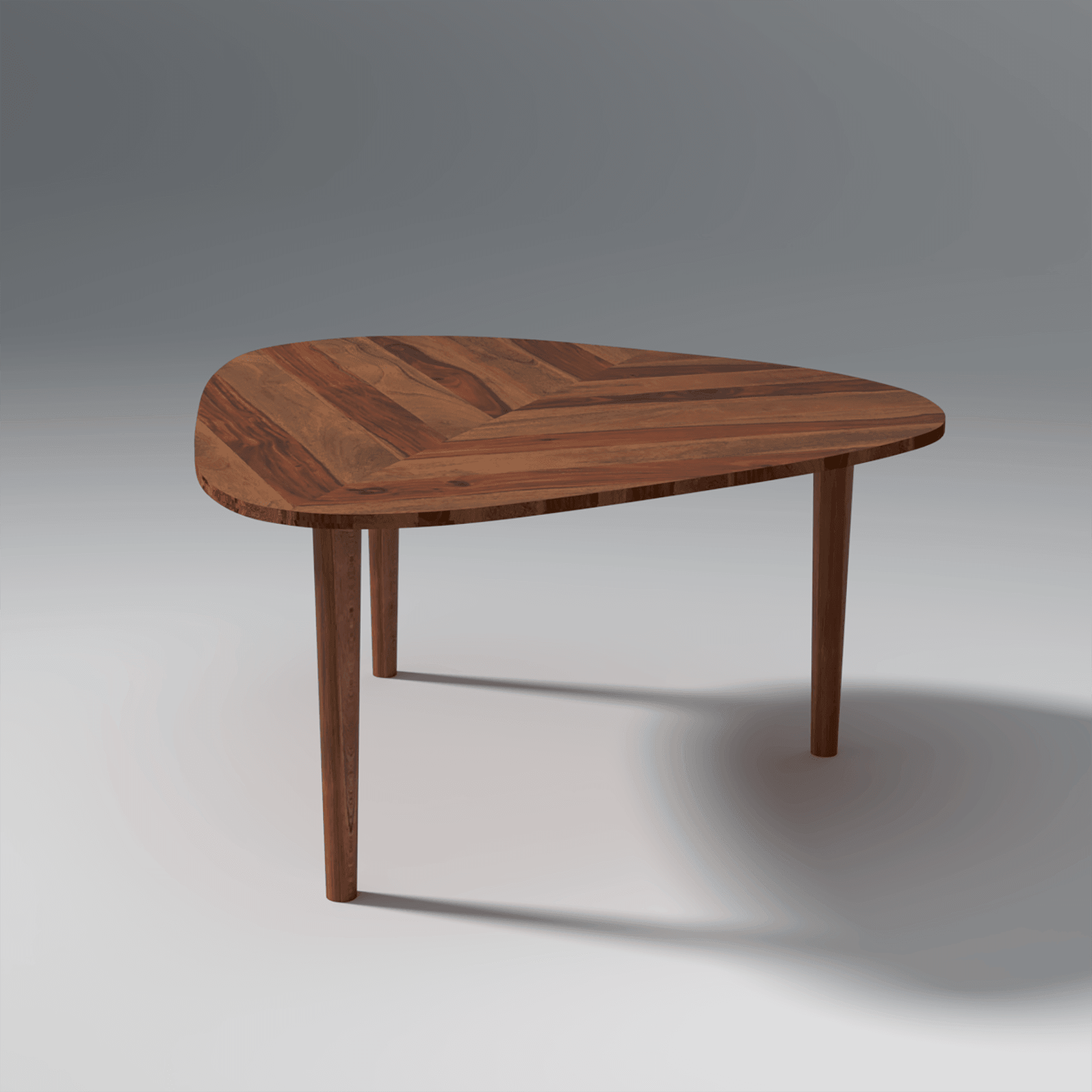 Tenzo Sheesham Wood Coffee Table In Light Honey